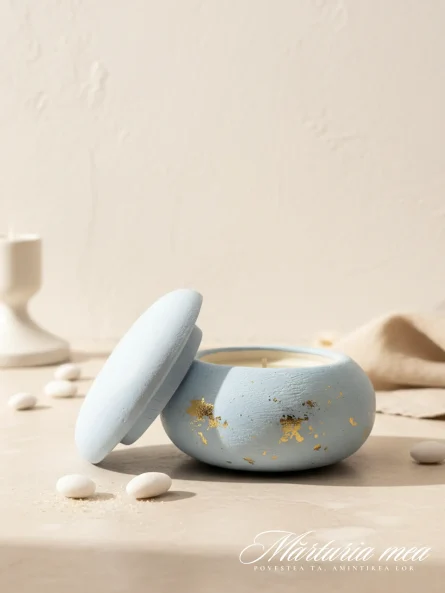 Macaron Albastru Regal - O Amintire Prețioasă - imagine 3