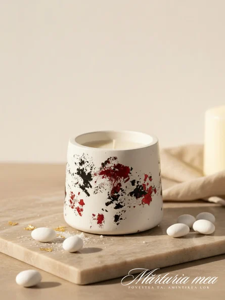 Lumânare în Vas Ceramic - imagine 3